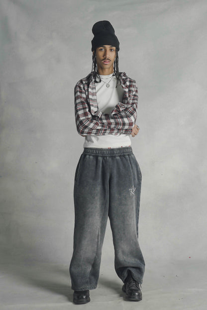 Washed Black Sweats