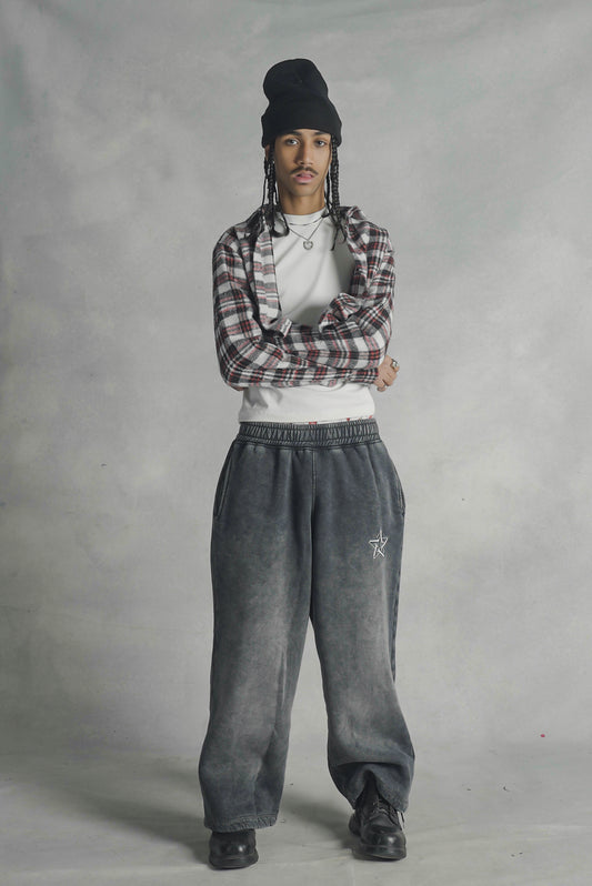 Washed Black Sweats